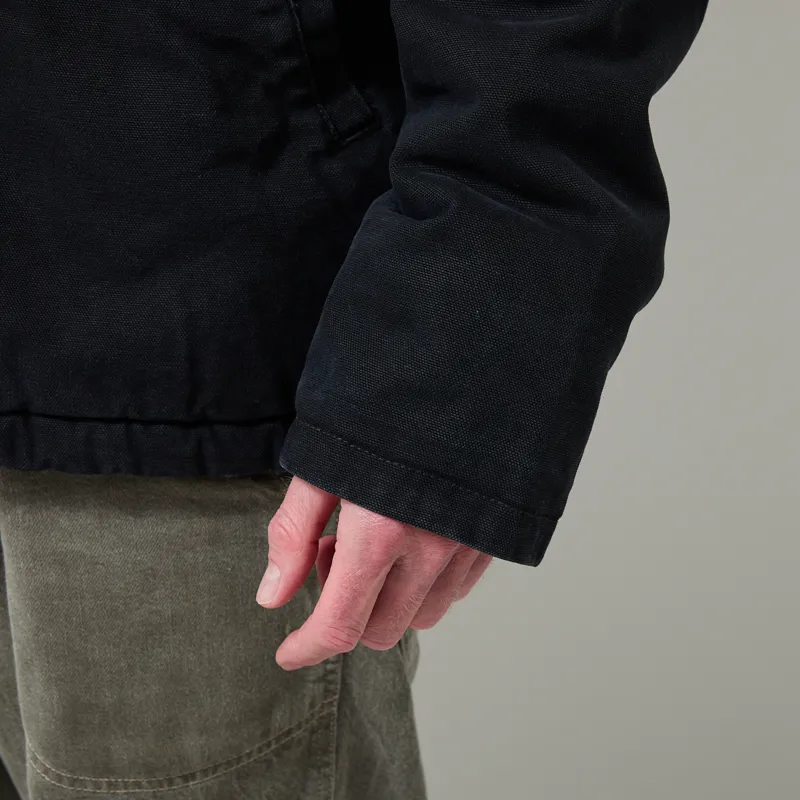 Dubbleware Cavva Fleece Jacket Washed Black-10