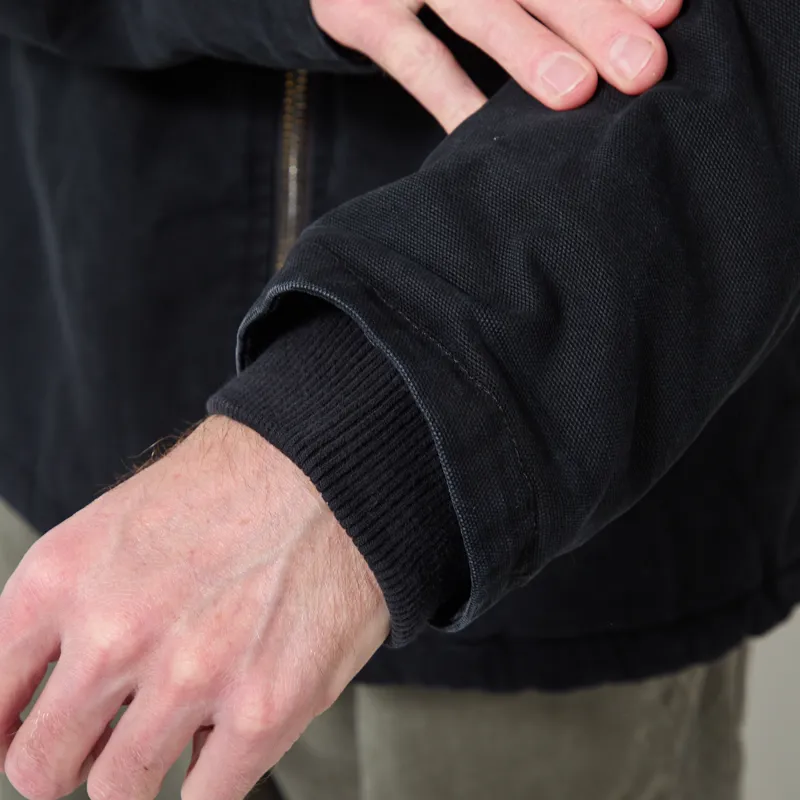 Dubbleware Cavva Fleece Jacket Washed Black-13