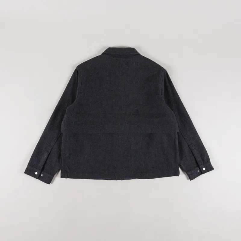 Folk Womens Blouson Mid Grey Wool-5