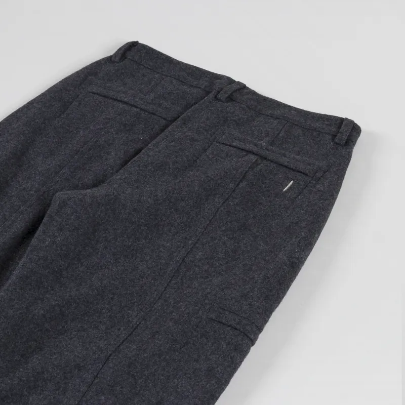 Folk Womens Cargo Pants Mid Grey Wool-4