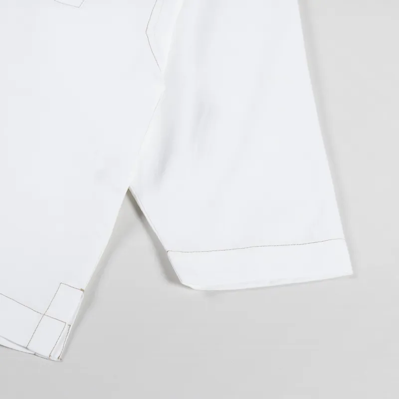 Folk Womens Archive Shirt White Oxford-12