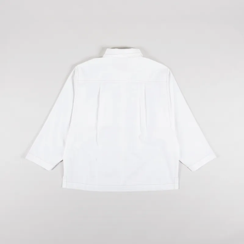 Folk Womens Archive Shirt White Oxford-5