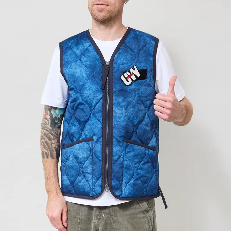 Universal Works x Taion Down CR RAF Jacket Navy Cloud Camo-3