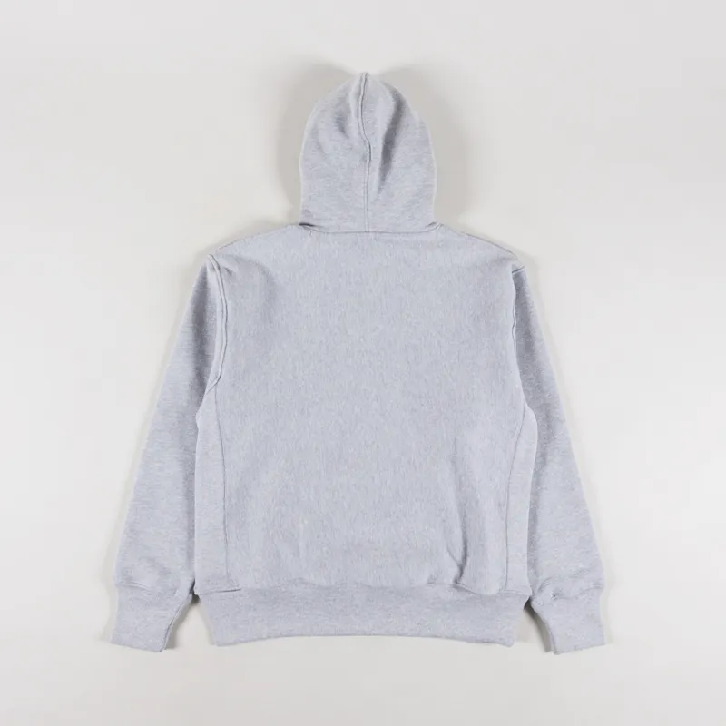 Power Goods Super Weight Hoodie Heather Grey-1