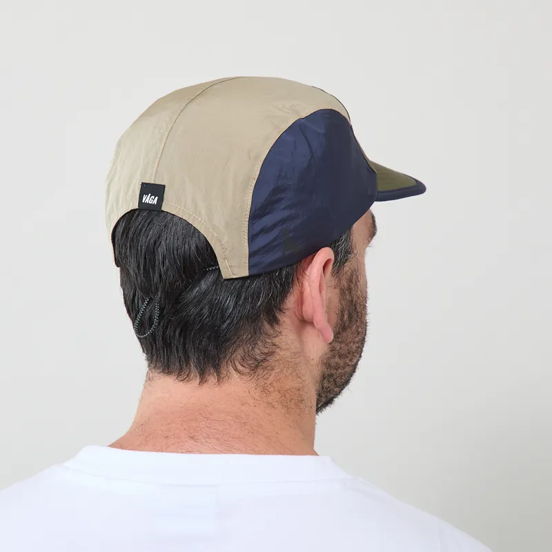 Vaga Pacer Cap Storm Navy Blue Utility Green Taupe-2