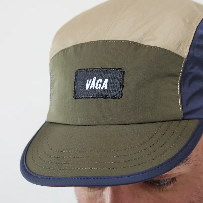 Vaga Pacer Cap Storm Navy Blue Utility Green Taupe-3