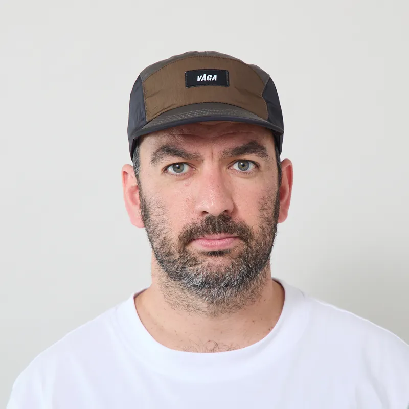 Vaga Pacer Cap Storm Charcoal Black Brown-1