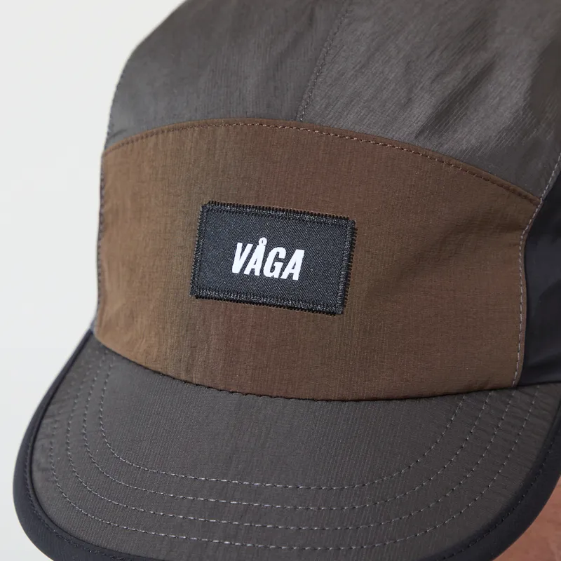 Vaga Pacer Cap Storm Charcoal Black Brown-3