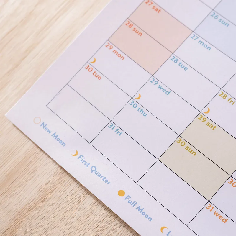 Good Tuesday 2026-2027 A1 Portrait Academic Year Wall Planner-4