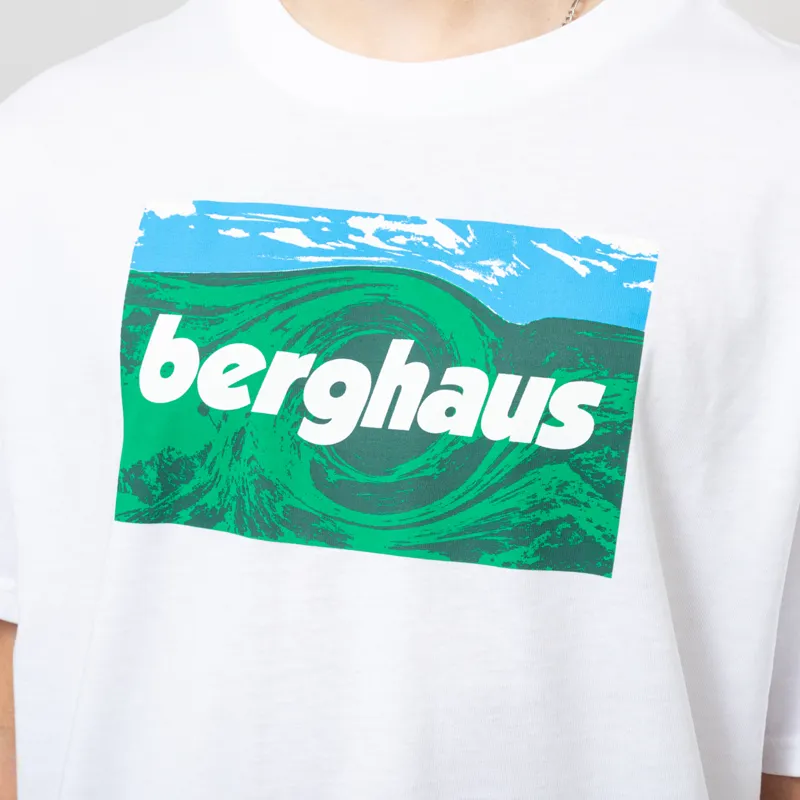 Berghaus Twisted Skies T Shirt White-5