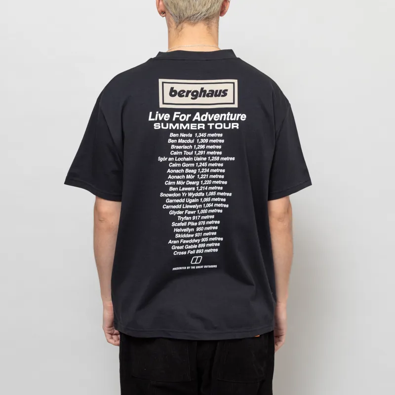 Berghaus Adventure Tour T Shirt Black