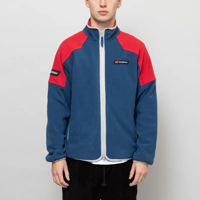 Berghaus 1997 Fleece Jacket Blue Red