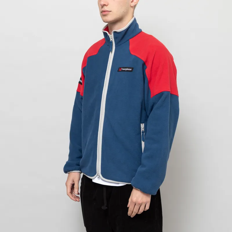 Berghaus 1997 Fleece Jacket Blue Red-1