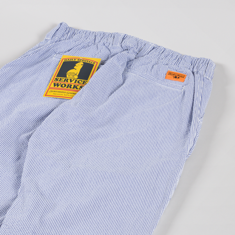 Service Works Seersucker Waiter Pants Navy Stripe-3