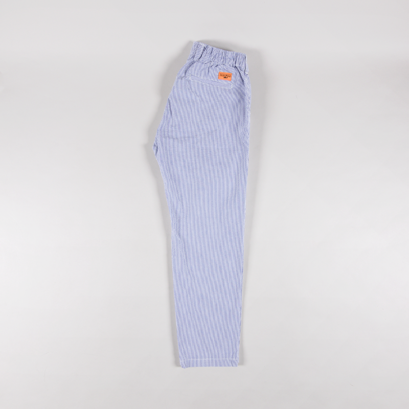 Service Works Seersucker Waiter Pants Navy Stripe-2