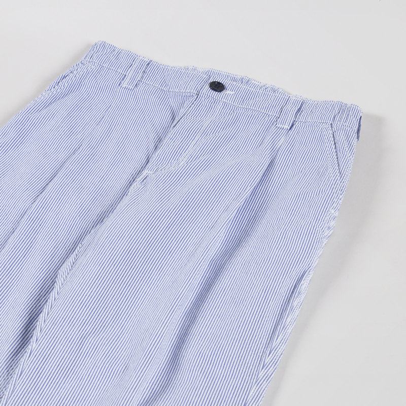 Service Works Seersucker Waiter Pants Navy Stripe-4