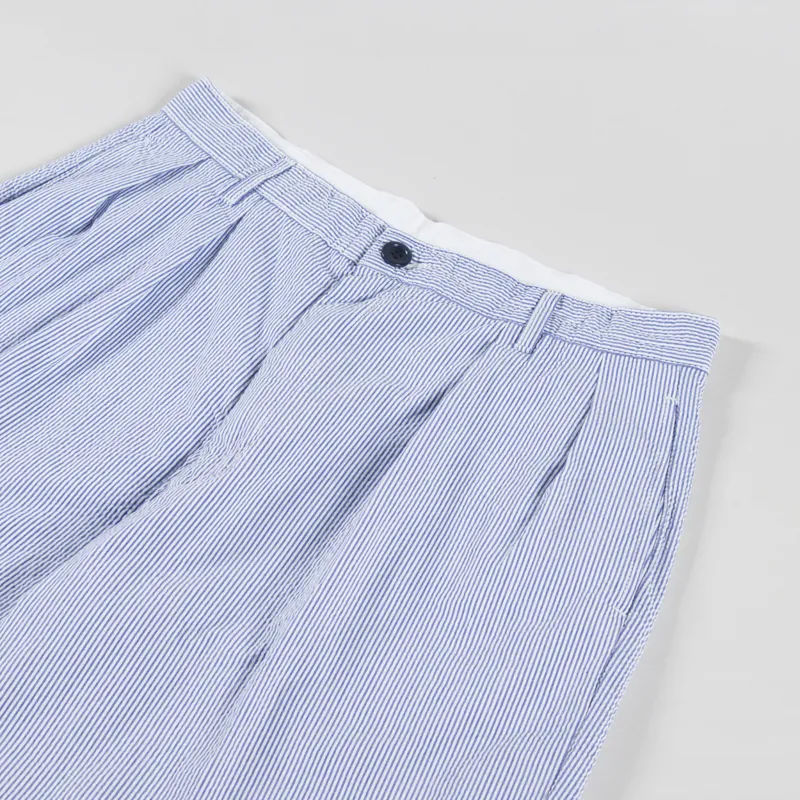 Service Works Seersucker Part Timer Shorts Navy Stripe-3