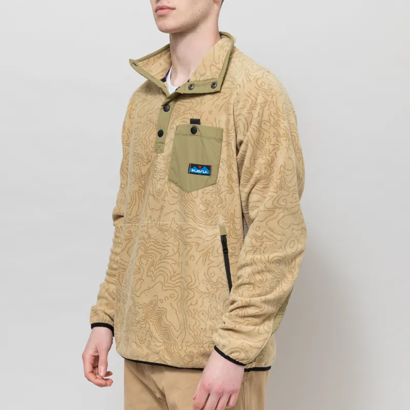 Kavu Teannaway Fleece Terrain Topo-1