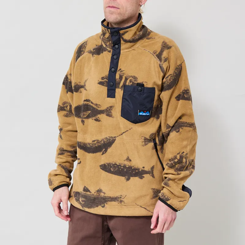 Kavu Teannaway Fleece This Fish