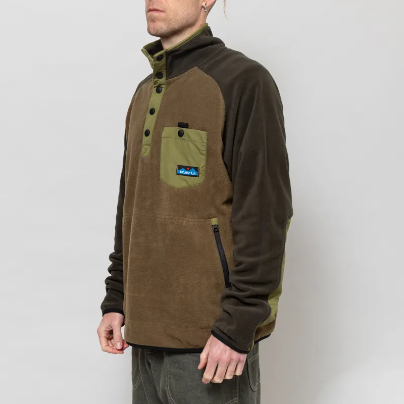 Kavu Teannaway Fleece Evergreen-1