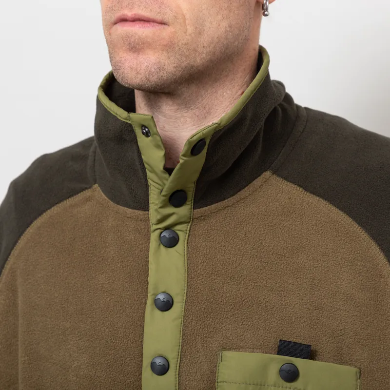 Kavu Teannaway Fleece Evergreen-5