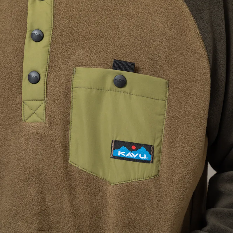 Kavu Teannaway Fleece Evergreen-7