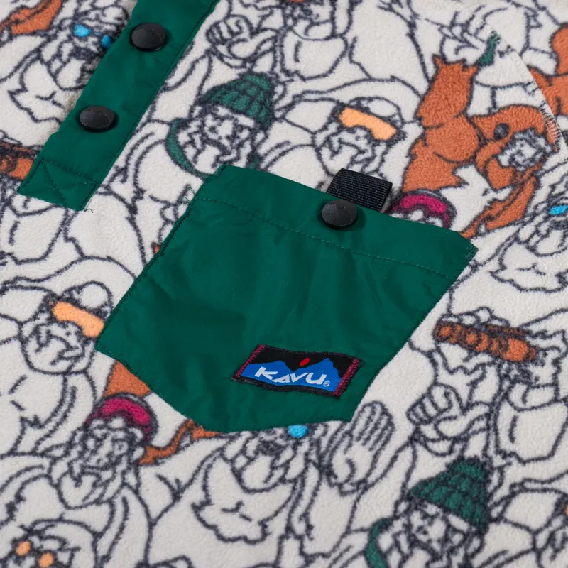 Kavu Teannaway Fleece Close Up-5