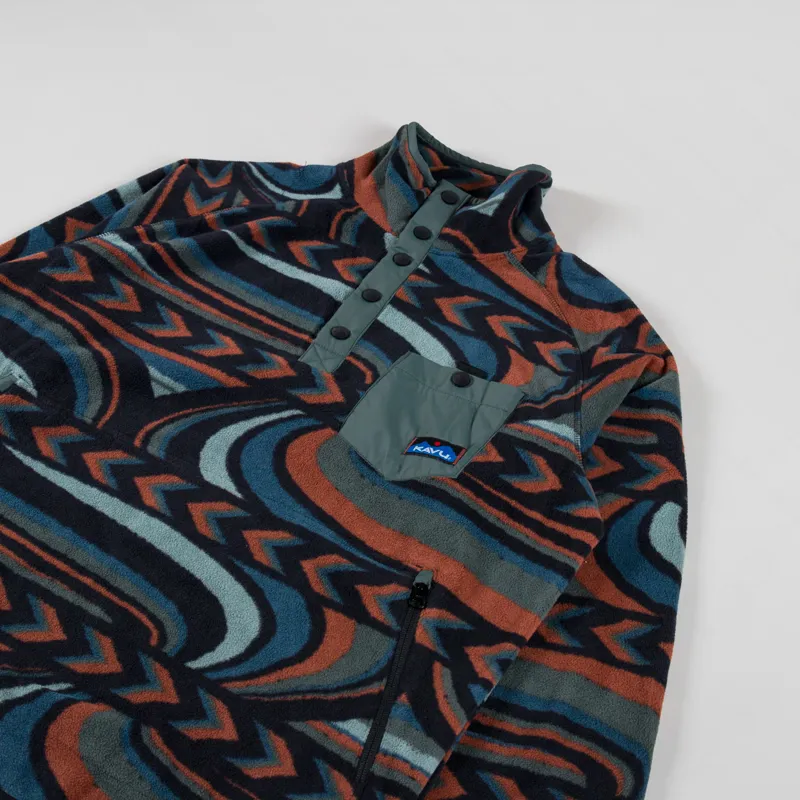 Kavu Teannaway Fleece Riven Stitch-2
