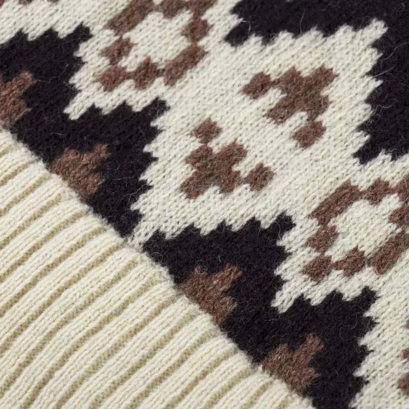 Patagonia Recycled Wool Blend Sweater Morning Flight Dark Natural-2