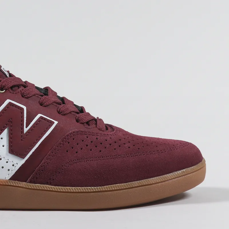 New Balance Numeric 508 Shoes Burgundy White-6