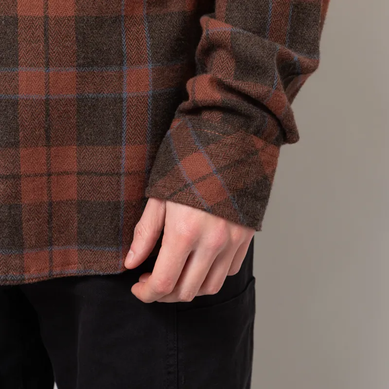 Kavu Big Joe Shirt Mahogany Brown-8