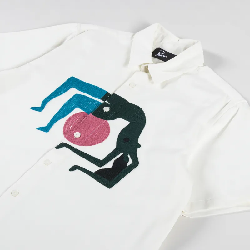 By Parra Yoga Balled Shirt Off White-2