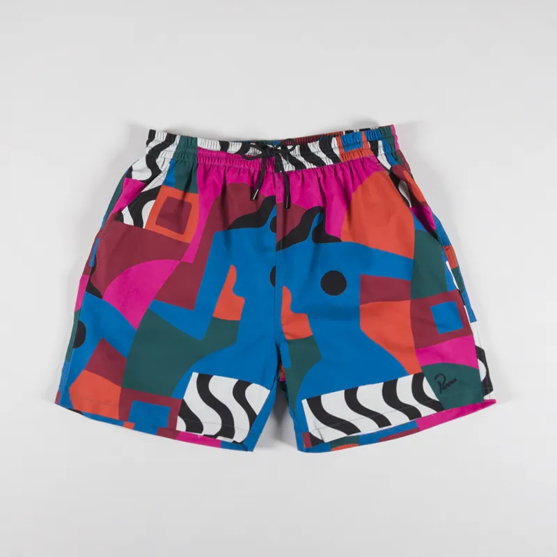 By Parra Distorted Water Swim Shorts Multi