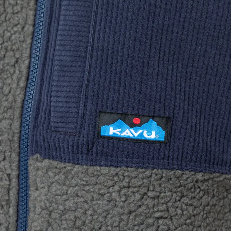 Kavu Cooper Fleece Vest Ocean Storm-8