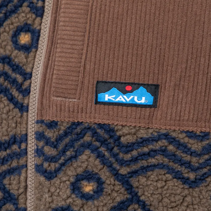 Kavu Cooper Fleece Vest Walnut Mountain-8
