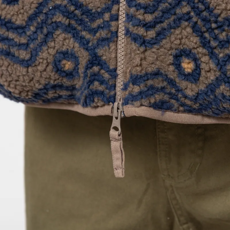 Kavu Cooper Fleece Vest Walnut Mountain-9