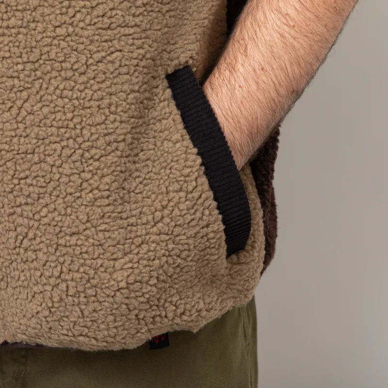 Kavu Cooper Fleece Vest Wild Wood Block-8