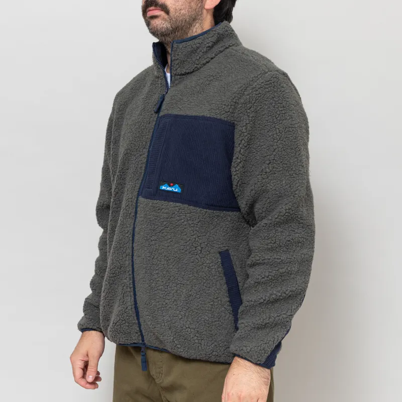 Kavu Wayside Fleece Ocean Storm-1