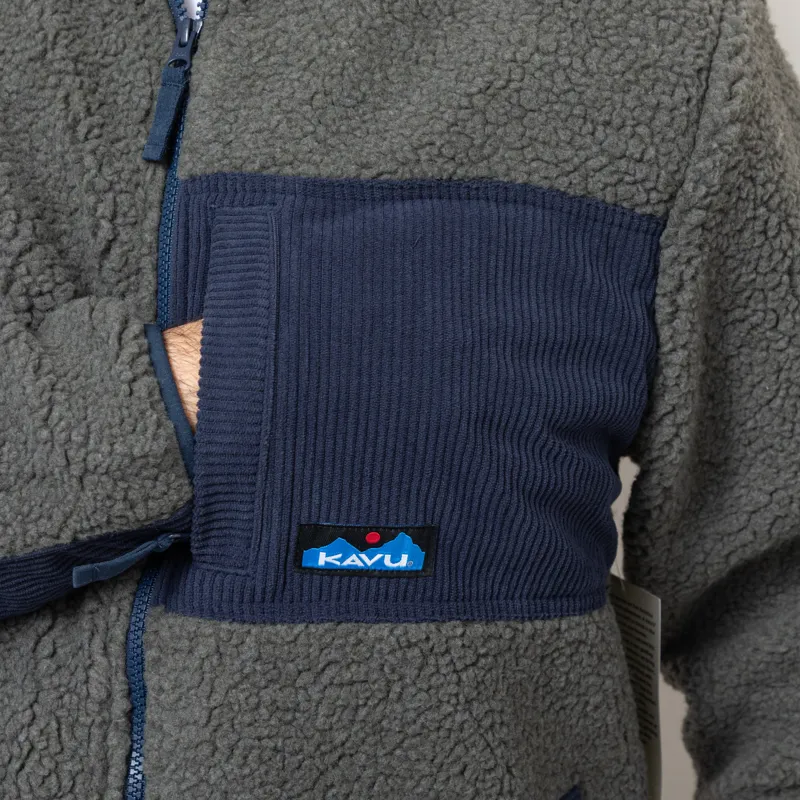 Kavu Wayside Fleece Ocean Storm-7