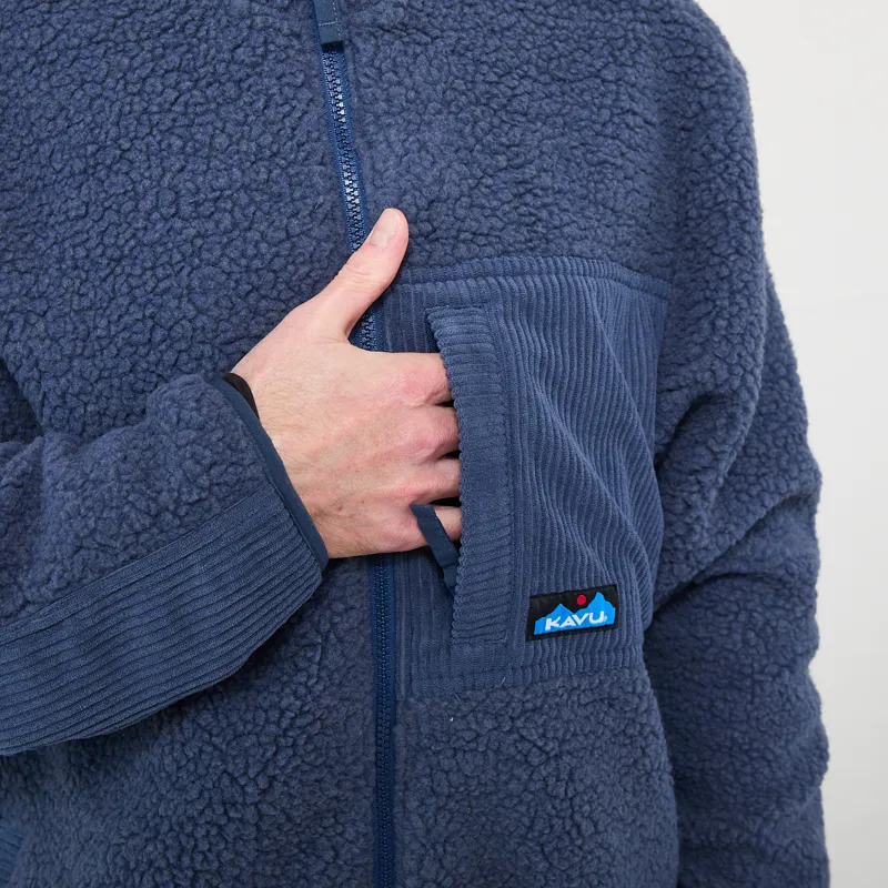 Kavu Wayside Fleece Dark Navy-5