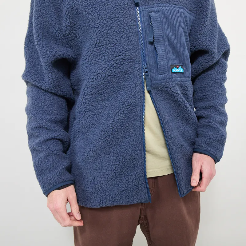 Kavu Wayside Fleece Dark Navy-8