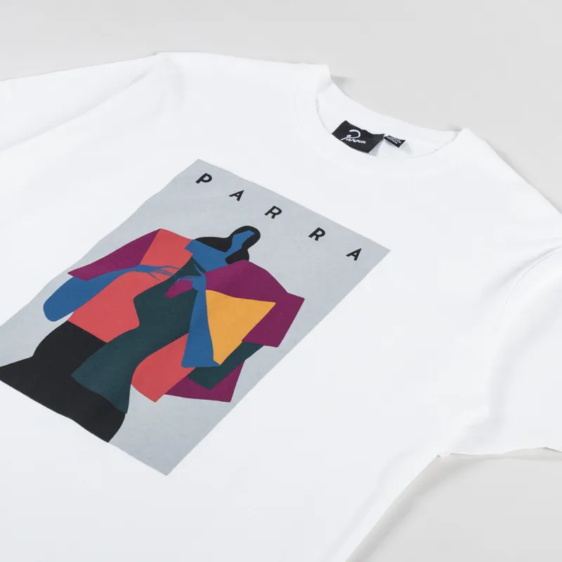 By Parra Horses T Shirt White-1