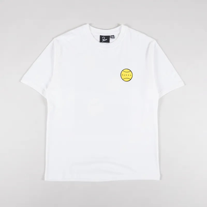 By Parra Ball Catcher T Shirt White-1