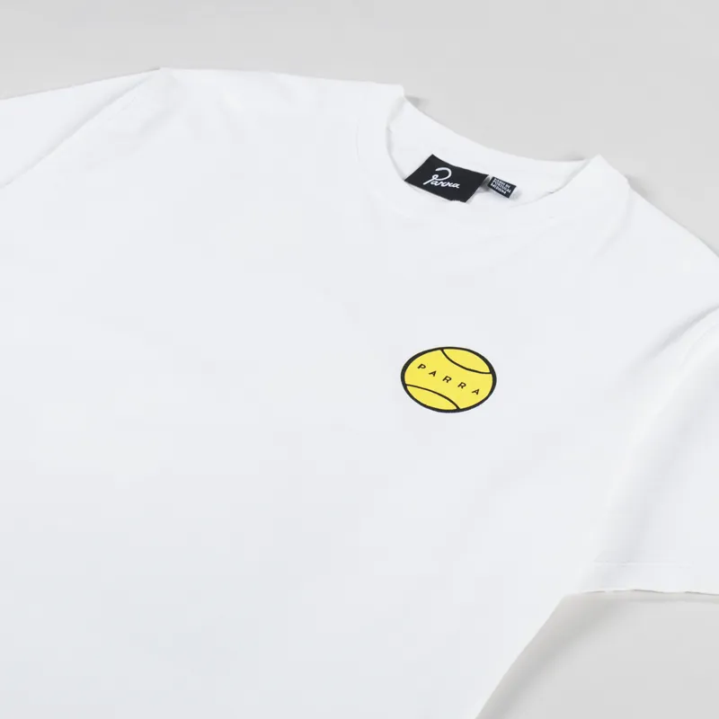 By Parra Ball Catcher T Shirt White-3