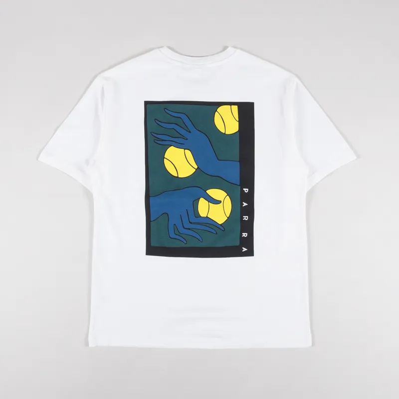 By Parra Ball Catcher T Shirt White