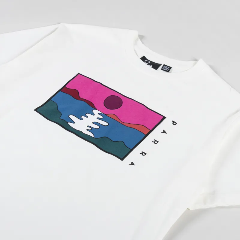 By Parra No Trespassing T Shirt Off White-1