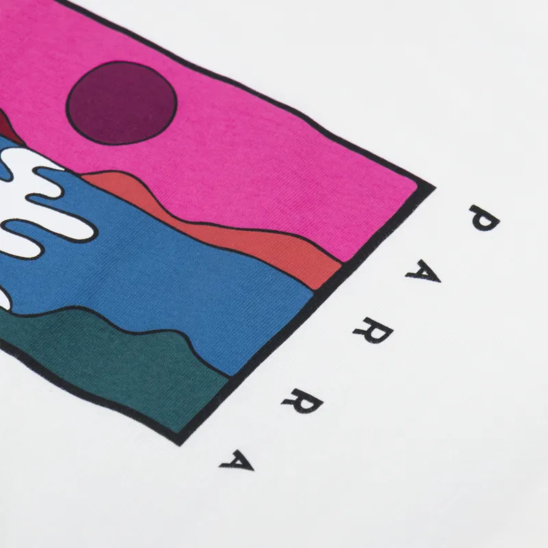 By Parra No Trespassing T Shirt Off White-2