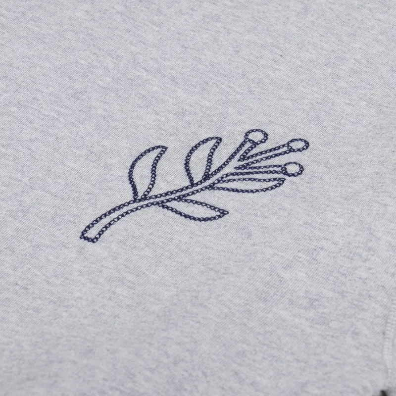 By Parra Duck Attack Crewneck Sweatshirt Heather Grey-5