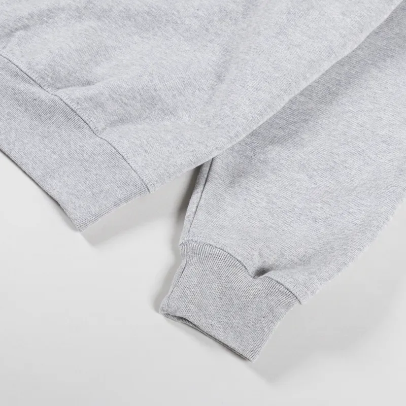 By Parra Duck Attack Crewneck Sweatshirt Heather Grey-7