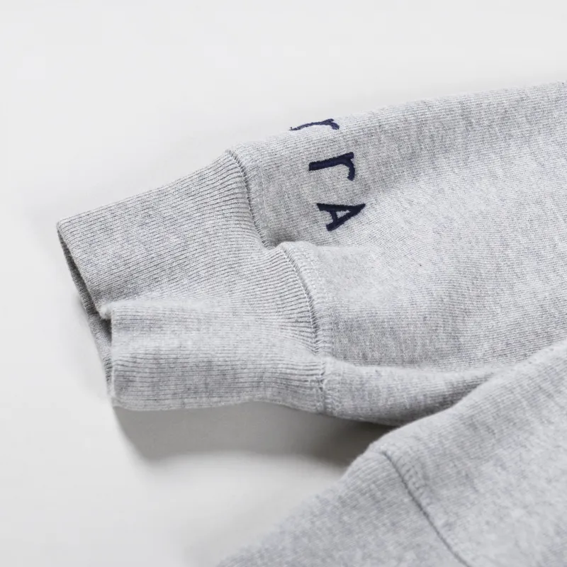 By Parra Duck Attack Crewneck Sweatshirt Heather Grey-8
